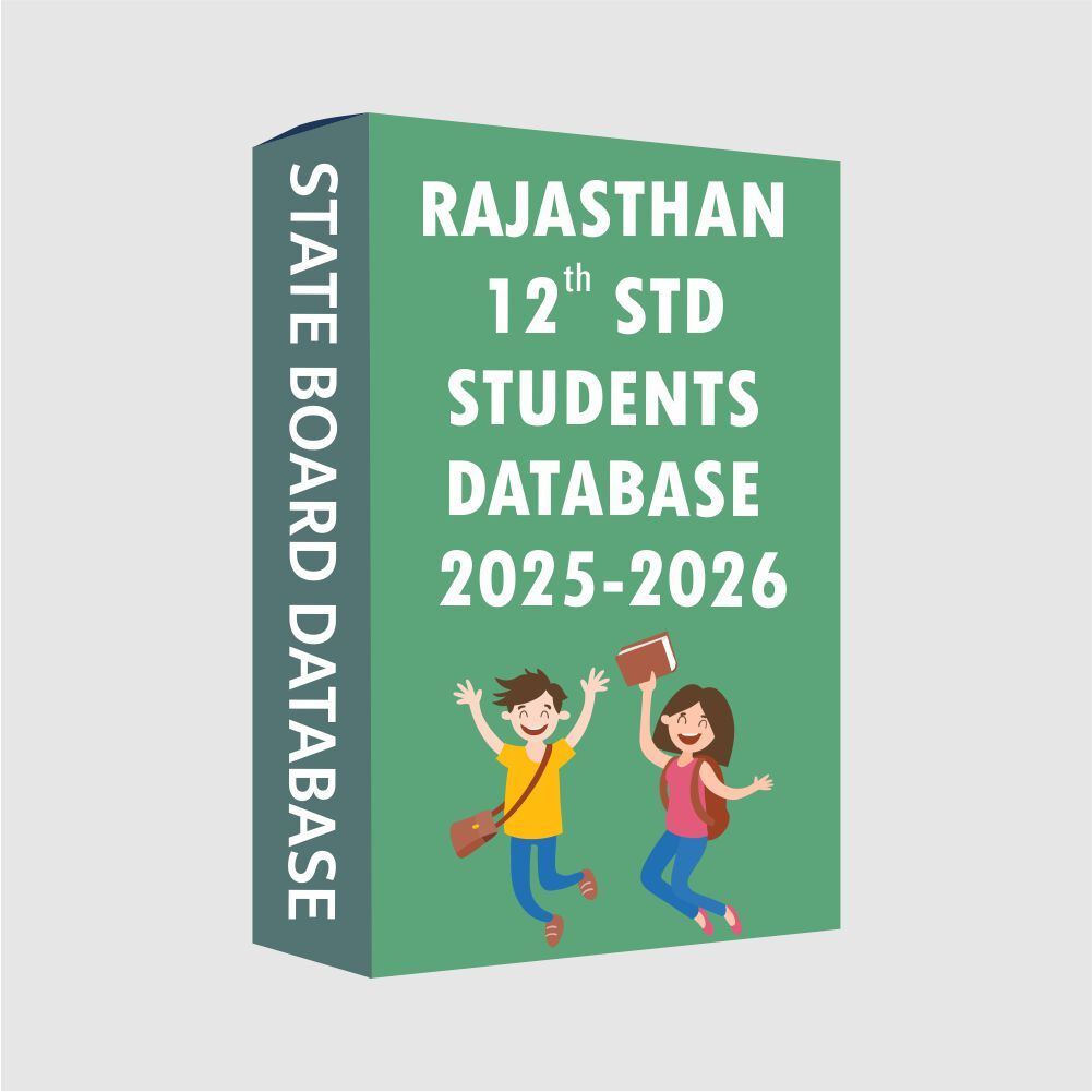 Rajasthan 12th Std (RBSE) 2025-2026 Batch Students Database 1 Rajasthan 12th Std (RBSE) 2025-2026 Batch Students Database