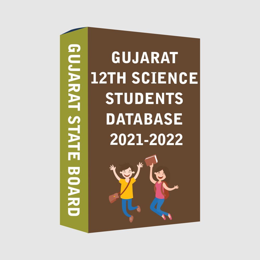 Gujarat 12th Science 2021 - 2022 Batch State Board Students Database