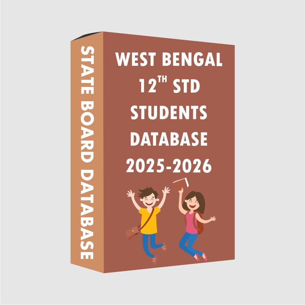 West Bengal 12th Std 2025-2026 Batch Students Database
