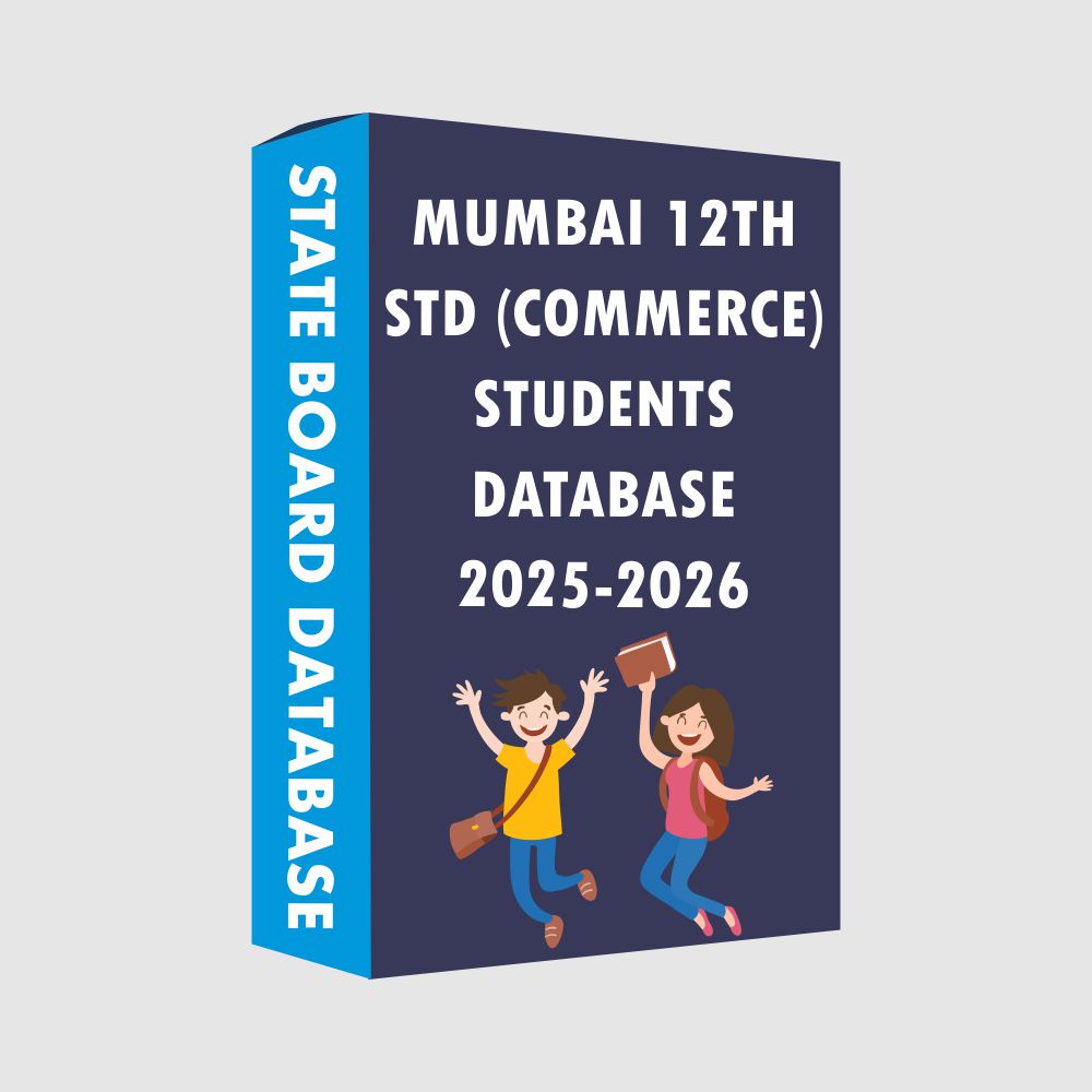 Mumbai 12th Std (Commerce) 2025-2026 Batch Students Database