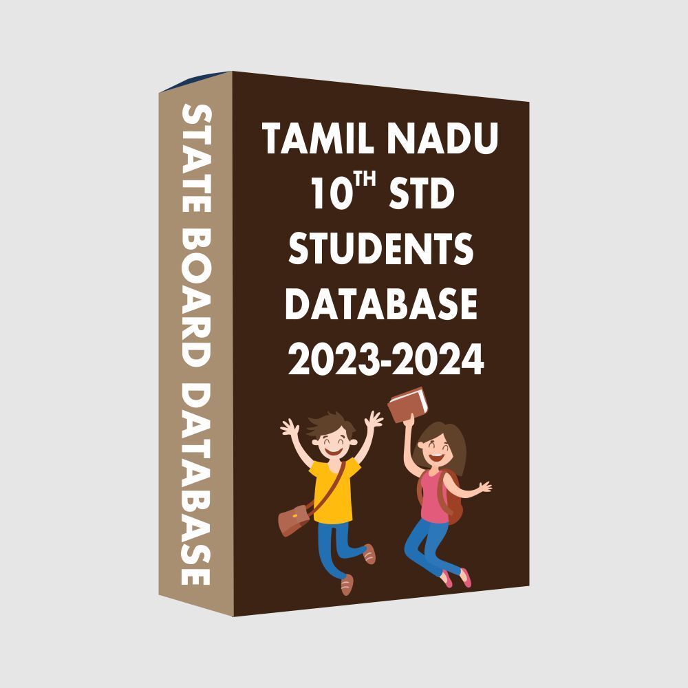 Tamil Nadu 10th Std 2023–2024 Batch Students Database 1 Tamil Nadu 10th Std 2023–2024 Batch Students Database