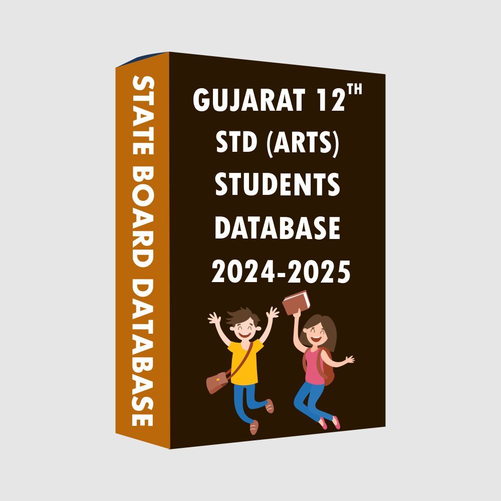 Gujarat 12th Std (Arts) State Board 2024-2025 Students Database 1 Gujarat 12th Std (Arts) State Board 2024-2025 Students Database