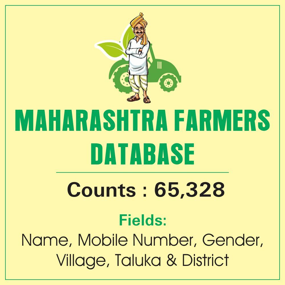 Maharashtra Farmer Mobile Number Database